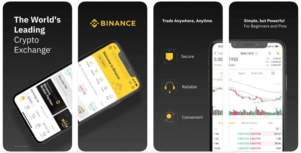 Binancen Screenshot app