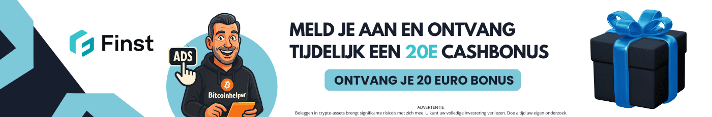 Advertentie Finst 20 euro gratis Karakitatuur