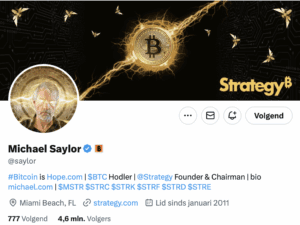 screencap Michael saylot twitter account